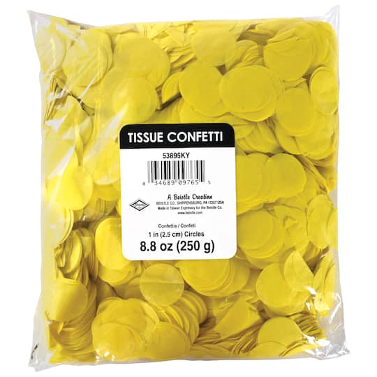 Beistle 1" Bulk Tissue Confetti